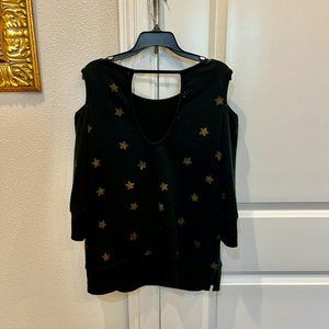 Tommy Hilfiger Cold Shoulder Sweatshirt Size S/P